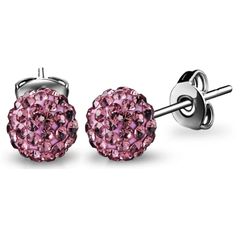 Fashion Jewelry 925 Silver Earring Studs with Swarovski Crystal